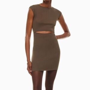 Artizia | Wilfred Cutout Knit Mini Dress | Size XS